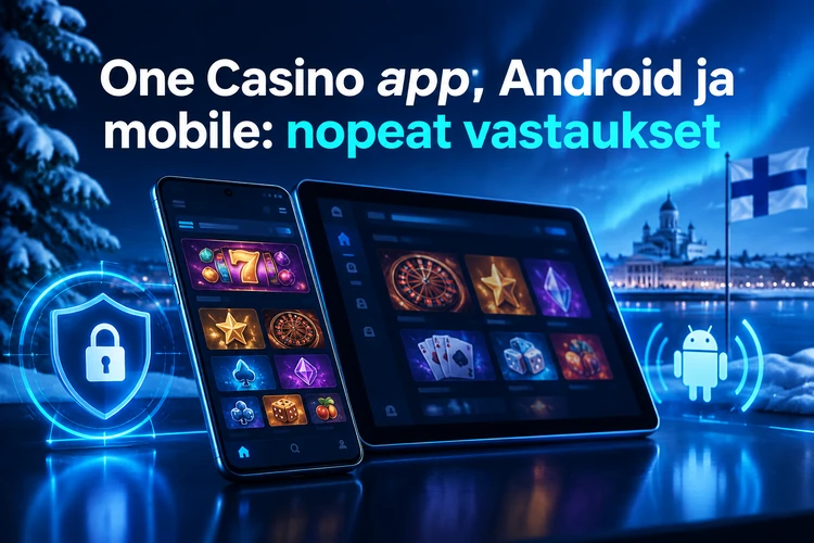 App One Casino, Android ja mobile: nopeat vastaukset