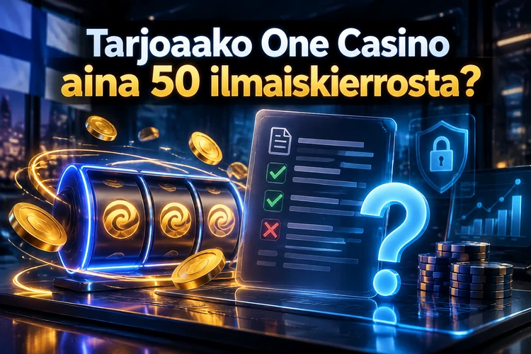 Tarjoaako One Casino aina 50 ilmaiskierrosta?