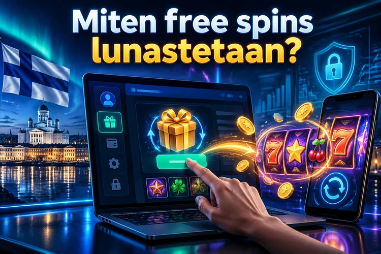 Miten free spins lunastetaan?