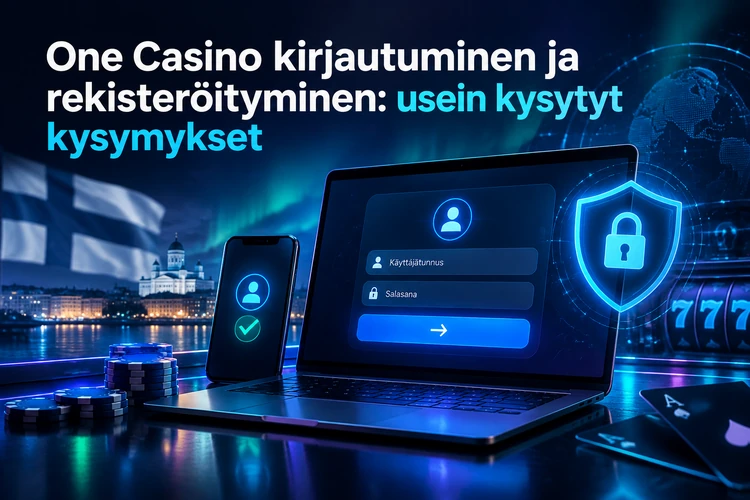 One Casino kirjautuminen ja rekisteröityminen: usein kysytyt kysymykset
