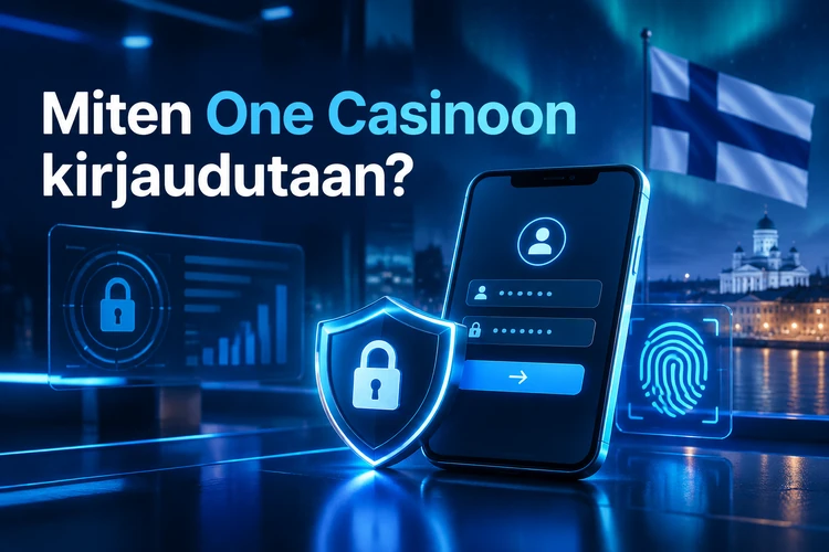 Miten One Casinoon kirjaudutaan?