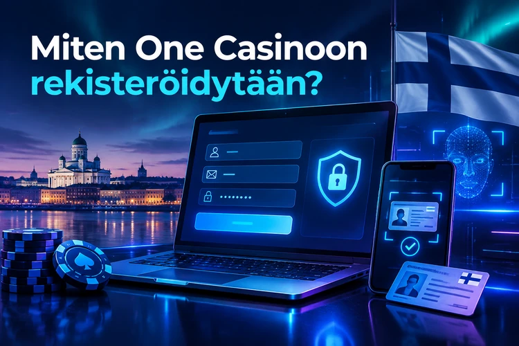 Miten One Casinoon rekisteröidytään?