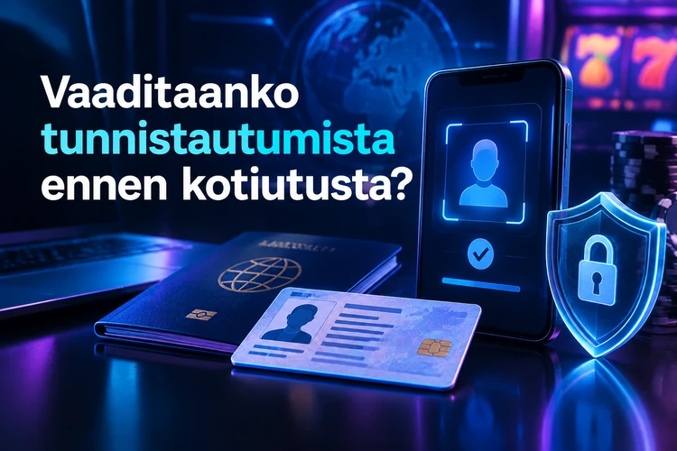 Vaaditaanko tunnistautumista ennen kotiutusta?